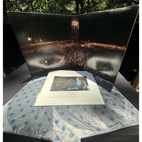 Simon And Garfunkel "The Concert In Central Park" Vinyl LP With Tour Booklet VG